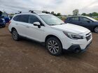 2018 Subaru Outback Touring Белый vin: 4S4BSATC7J3280946