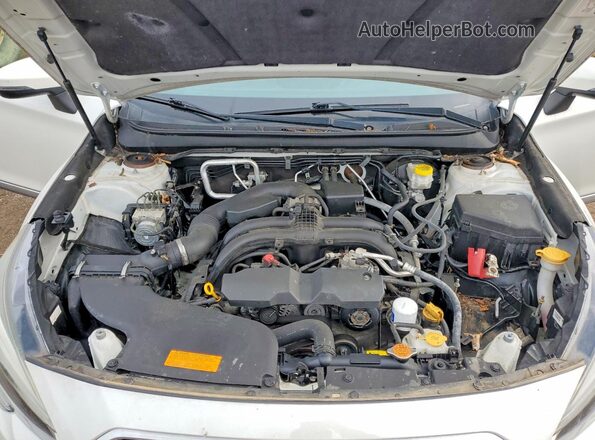 4S4BSATC7J3280946 2018 SUBARU OUTBACK Белый Вид подкапотного пространства
