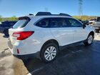 2016 Subaru Outback 2.5i Premium White vin: 4S4BSBCC0G3217153