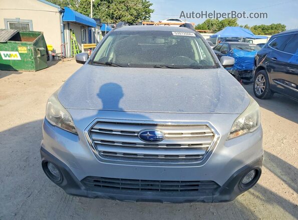 4S4BSBCCXG3308625 2016 SUBARU OUTBACK Silver Widok z przodu