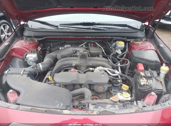 4S4BSBDC1G3240567 2016 SUBARU OUTBACK Красный Вид сзади