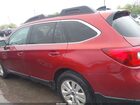 2016 Subaru Outback 2.5i Premium Красный vin: 4S4BSBDC1G3240567