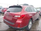 2016 Subaru Outback 2.5i Premium Красный vin: 4S4BSBDC1G3240567