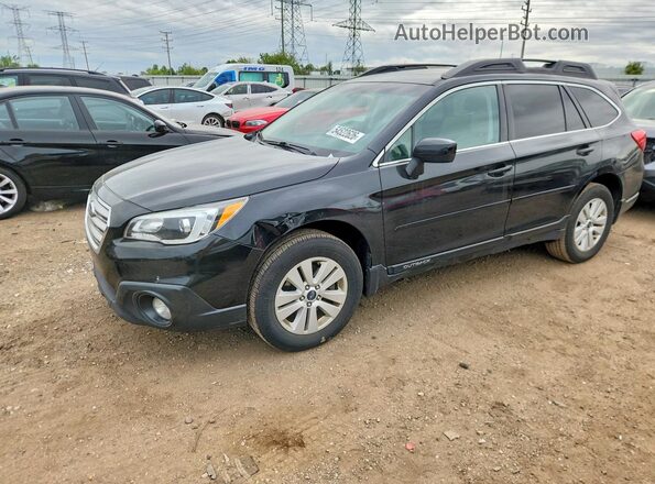 4S4BSBECXG3350791 2016 SUBARU OUTBACK Черный Передняя левая четверть