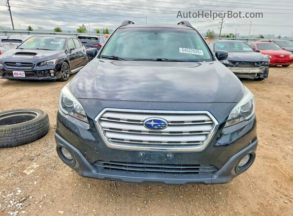4S4BSBECXG3350791 2016 SUBARU OUTBACK Черный Вид спереди