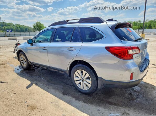 4S4BSBFC1G3204665 2016 SUBARU OUTBACK Серебряный Задняя левая четверть