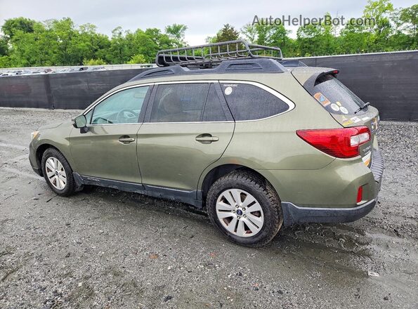 4S4BSBFCXG3237535 2016 SUBARU OUTBACK Зеленый Задняя левая четверть