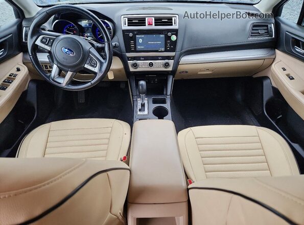 4S4BSBFCXG3237535 2016 SUBARU OUTBACK Зеленый Вид панели приборов