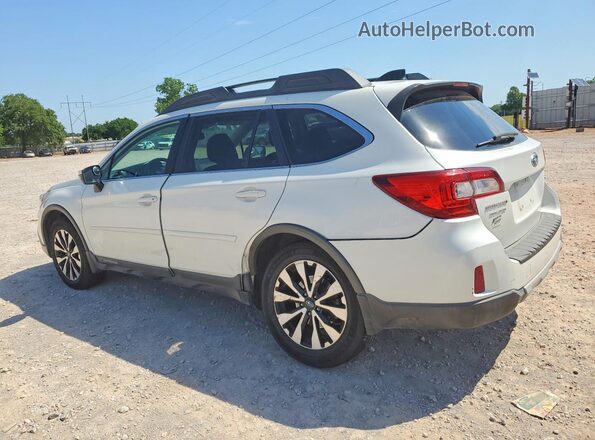 4S4BSBJC5G3290019 2016 SUBARU OUTBACK Белый Задняя левая четверть