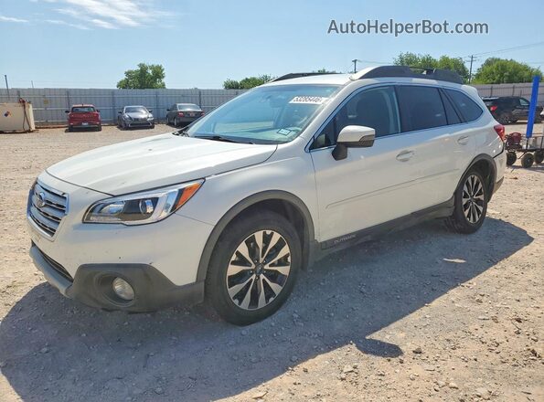 4S4BSBJC5G3290019 2016 SUBARU OUTBACK Белый Передняя левая четверть