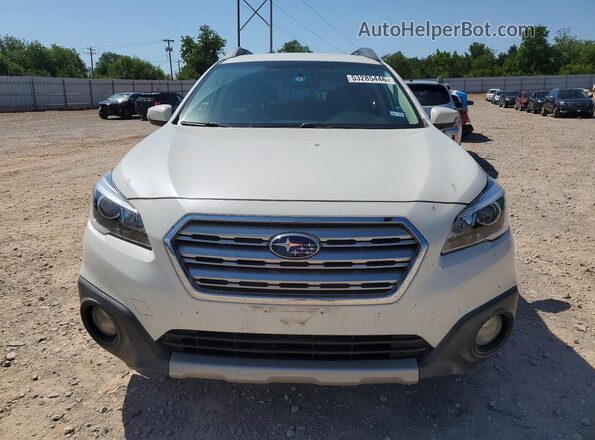 4S4BSBJC5G3290019 2016 SUBARU OUTBACK Белый Вид спереди