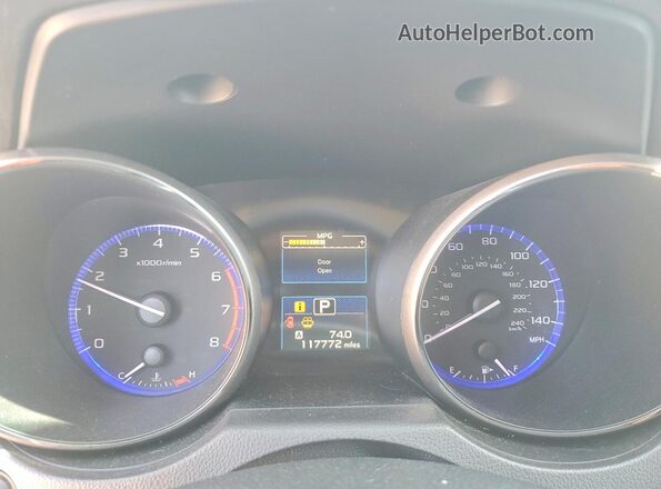 4S4BSBJC5G3290019 2016 SUBARU OUTBACK Белый Вид щитка приборов