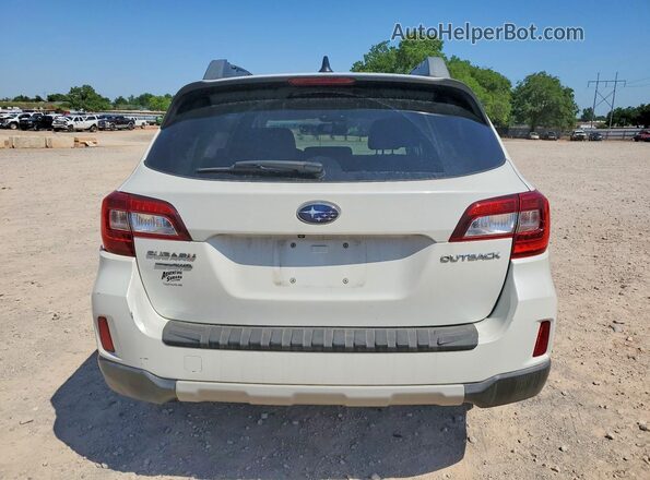 4S4BSBJC5G3290019 2016 SUBARU OUTBACK Белый Вид сзади