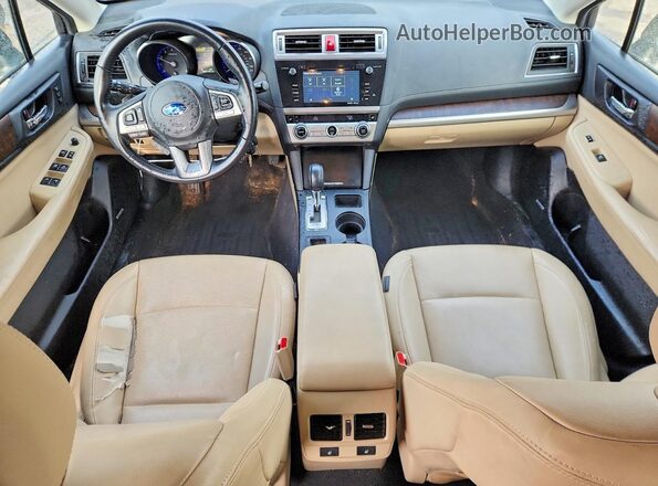 4S4BSBJC8G3235032 2016 SUBARU OUTBACK Синий Вид панели приборов