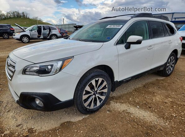 4S4BSBLCXG3200165 2016 SUBARU OUTBACK Белый Передняя левая четверть