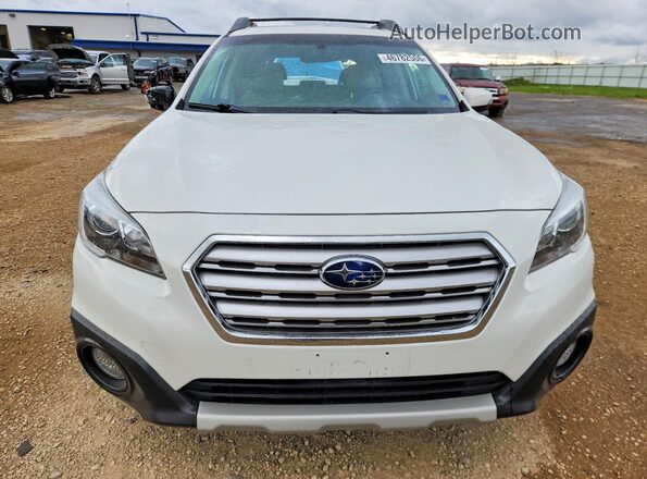 4S4BSBLCXG3200165 2016 SUBARU OUTBACK Белый Вид спереди