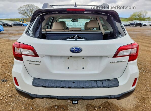 4S4BSBLCXG3200165 2016 SUBARU OUTBACK Белый Вид сзади