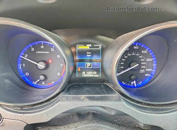 4S4BSBLCXG3200165 2016 SUBARU OUTBACK Белый Вид щитка приборов