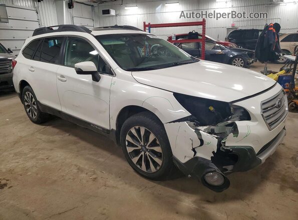 4S4BSBNC6G3316072 2016 SUBARU OUTBACK White Przód prawy