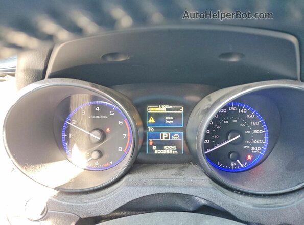 4S4BSCDC2H3388346 2017 SUBARU OUTBACK White Vista del cuadro de instrumentos