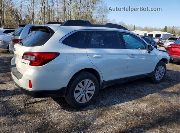 4S4BSCDC2H3388346 2017 SUBARU OUTBACK White Trasero derecho