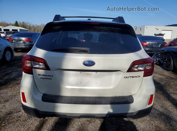 4S4BSCDC2H3388346 2017 SUBARU OUTBACK White Vista trasera