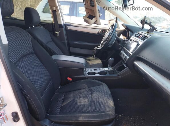 4S4BSCDC2H3388346 2017 SUBARU OUTBACK White Vista interior delantera