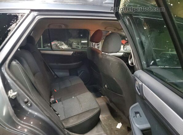 4S4BSDAC7J3308698 2018 SUBARU OUTBACK Gray Widok wnętrza z tyłu