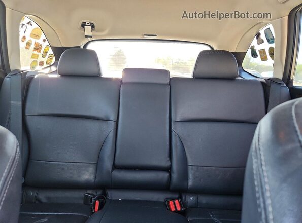 4S4BSENC1G3305921 2016 SUBARU OUTBACK Gray Vista de los asientos traseros