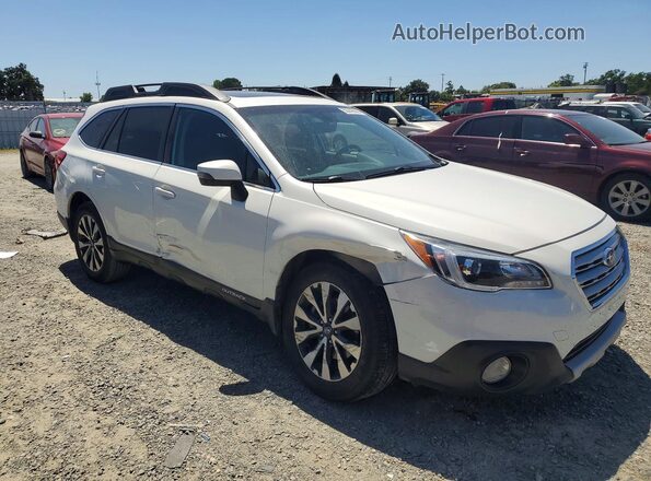 4S4BSENC1H3294307 2017 SUBARU OUTBACK Белый Передняя правая четверть