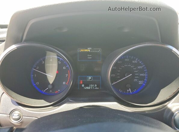 4S4BSENC1H3294307 2017 SUBARU OUTBACK Белый Вид щитка приборов