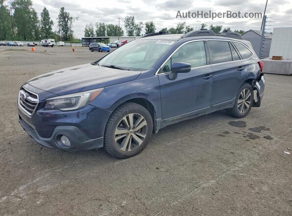 4S4BSENC1J3266240 2018 SUBARU OUTBACK Blue Przód lewy