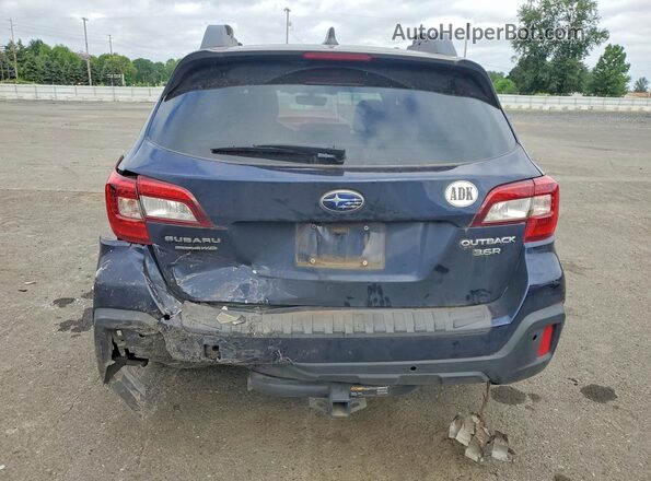 4S4BSENC1J3266240 2018 SUBARU OUTBACK Blue Widok z tyłu