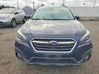 2018 Subaru Outback 3.6r Limited Blue vin: 4S4BSENC1J3266240