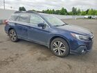 2018 Subaru Outback 3.6r Limited Blue vin: 4S4BSENC1J3266240