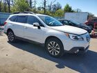 2017 Subaru Outback 3.6r Limited White vin: 4S4BSENC2H3375476