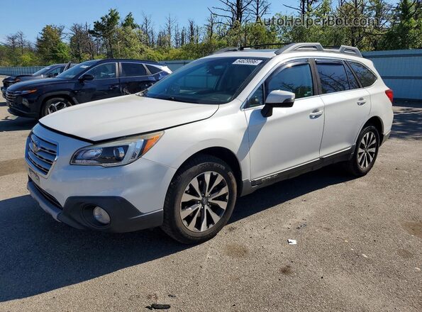 4S4BSENC2H3375476 2017 SUBARU OUTBACK White Przód lewy