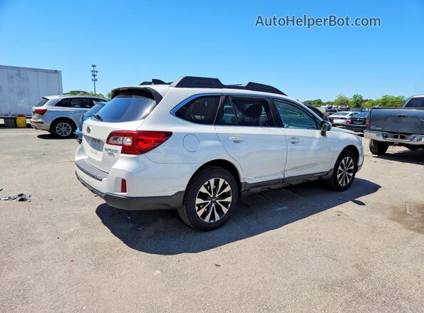 4S4BSENC2H3375476 2017 SUBARU OUTBACK White Tył prawy