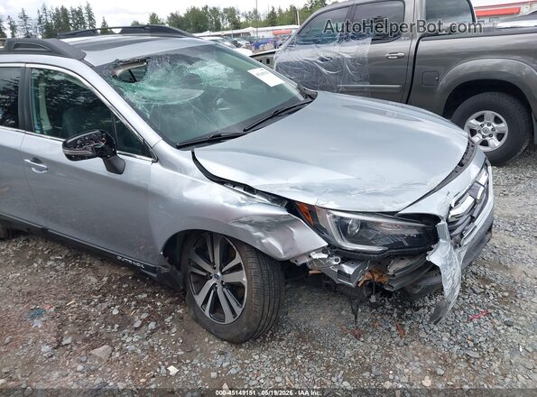 4S4BSENC2J3329703 2018 SUBARU OUTBACK Серый Вид спереди