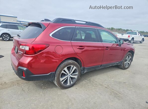 4S4BSENC2J3329894 2018 SUBARU OUTBACK Red Հետևի աջ