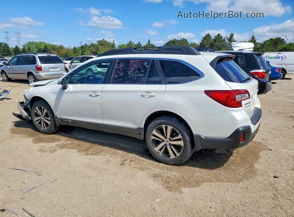 4S4BSENC2J3356299 2018 SUBARU OUTBACK White Հետևի ձախ
