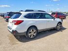 2018 Subaru Outback 3.6r Limited White vin: 4S4BSENC2J3356299