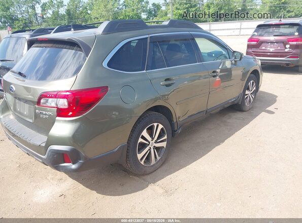 4S4BSENC3J3355288 2018 SUBARU OUTBACK Green Tył prawy