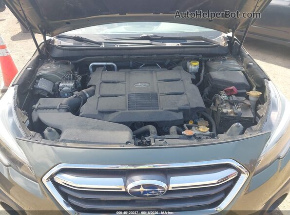 4S4BSENC3J3355288 2018 SUBARU OUTBACK Green Widok z tyłu