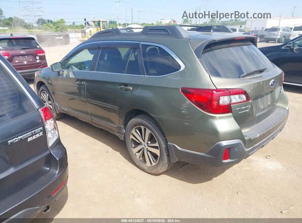 4S4BSENC3J3355288 2018 SUBARU OUTBACK Green Tył lewy