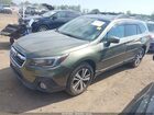 2018 Subaru Outback 3.6r Limited Green vin: 4S4BSENC3J3355288
