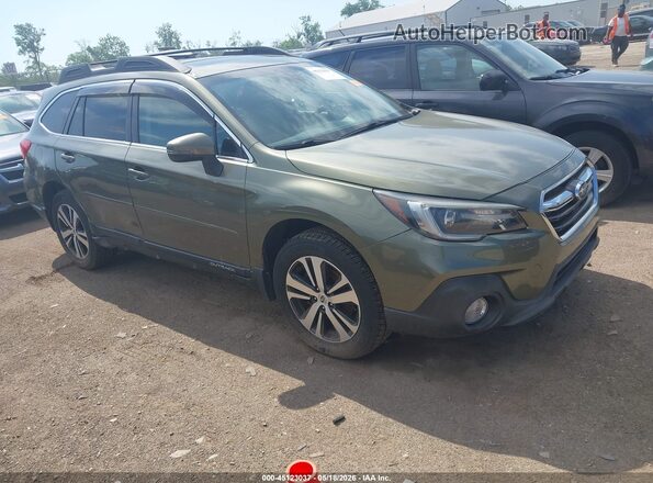 4S4BSENC3J3355288 2018 SUBARU OUTBACK Green Przód prawy