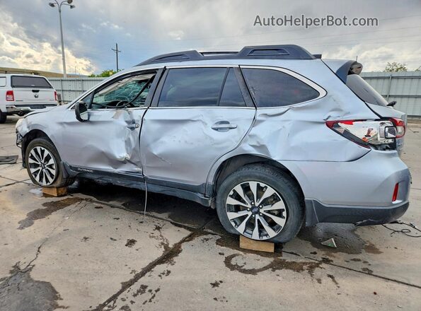 4S4BSENC4H3388360 2017 SUBARU OUTBACK Серебряный Задняя левая четверть