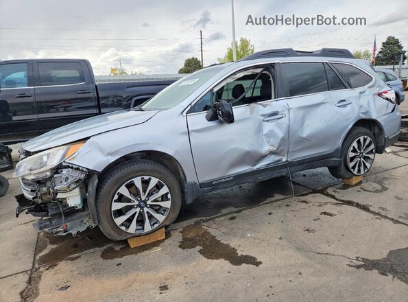 4S4BSENC4H3388360 2017 SUBARU OUTBACK Серебряный Передняя левая четверть