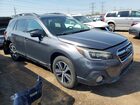 2019 Subaru Outback 3.6r Limited Gray vin: 4S4BSENC4K3317098